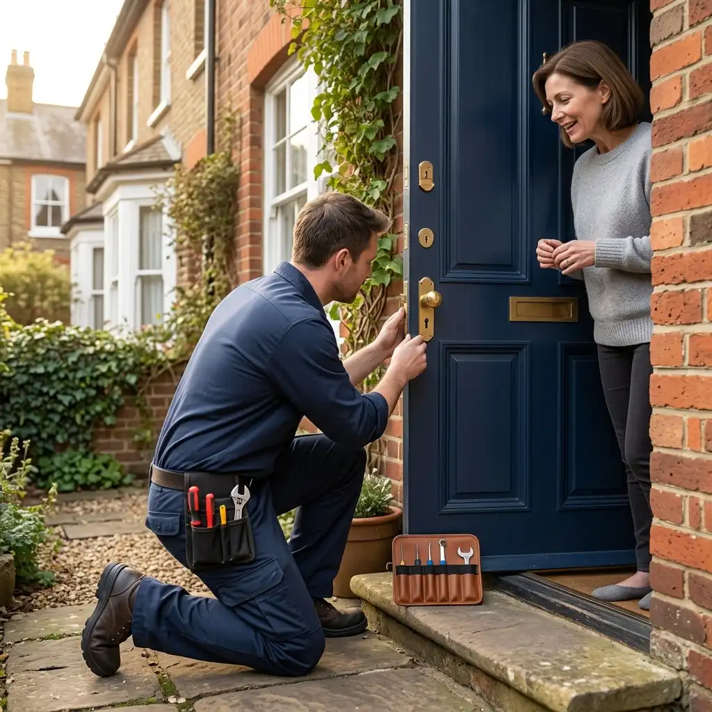 Locksmith work example