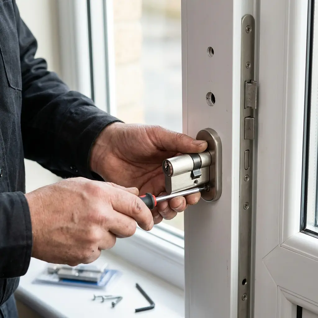 Locksmith work example
