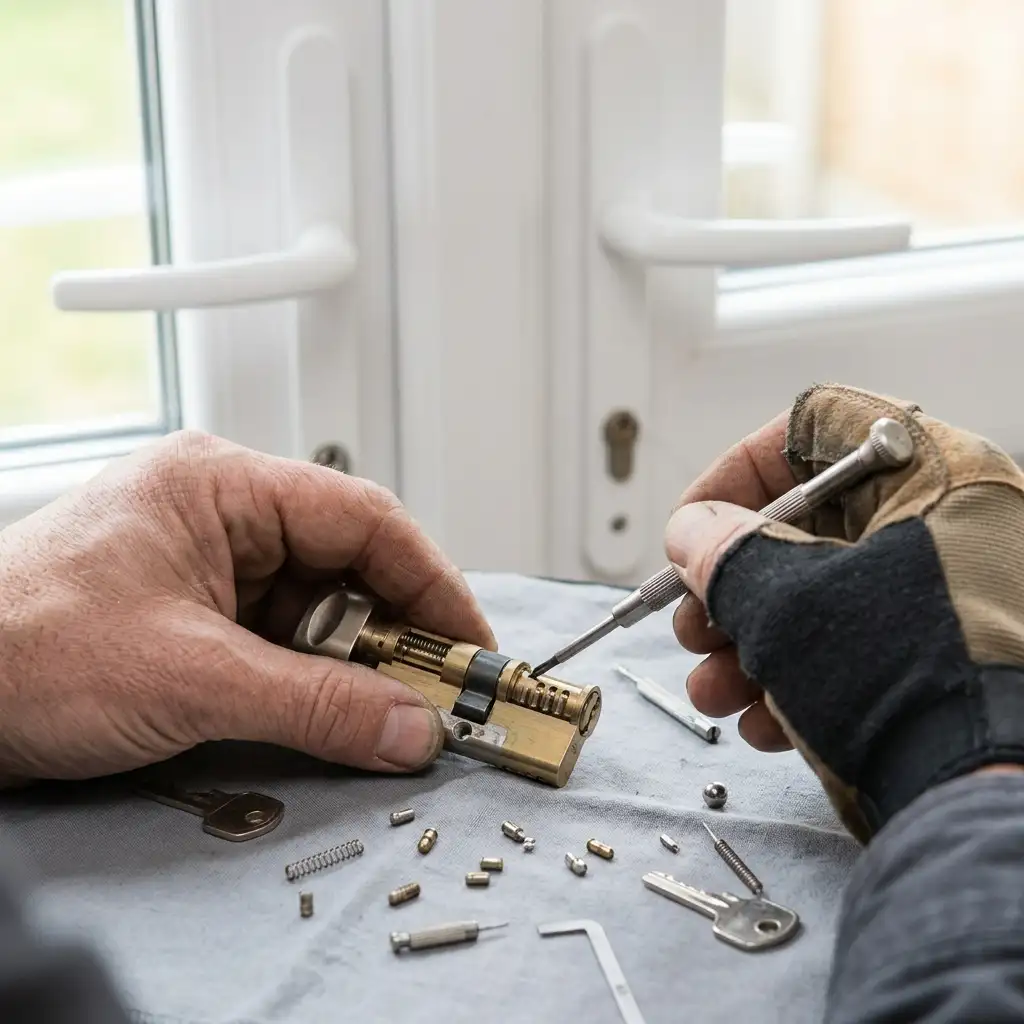 Locksmith work example