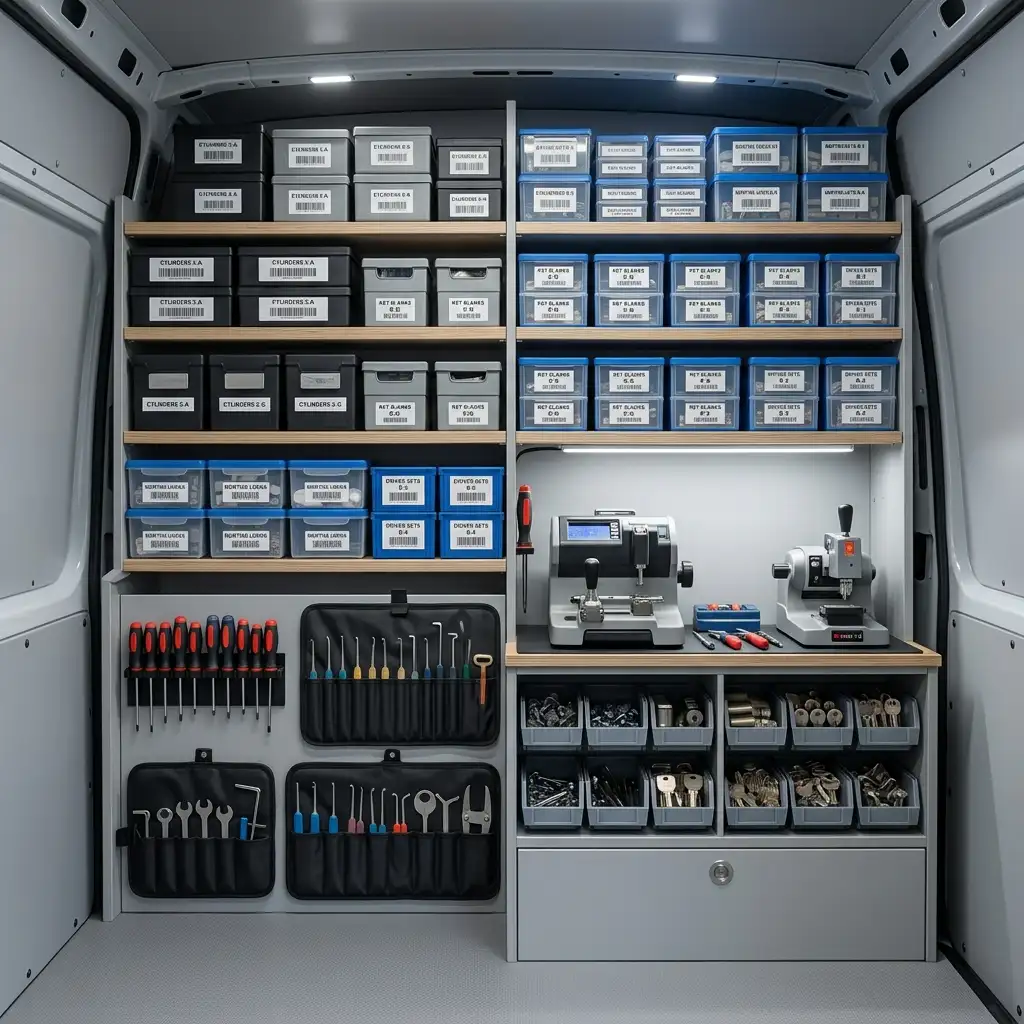 Locksmith work example